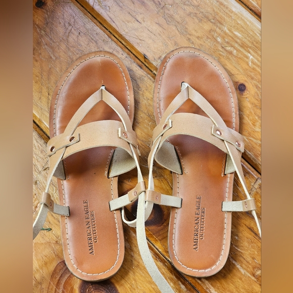 American Eagle Outfitters Tan Sandals - Picture 1 of 3